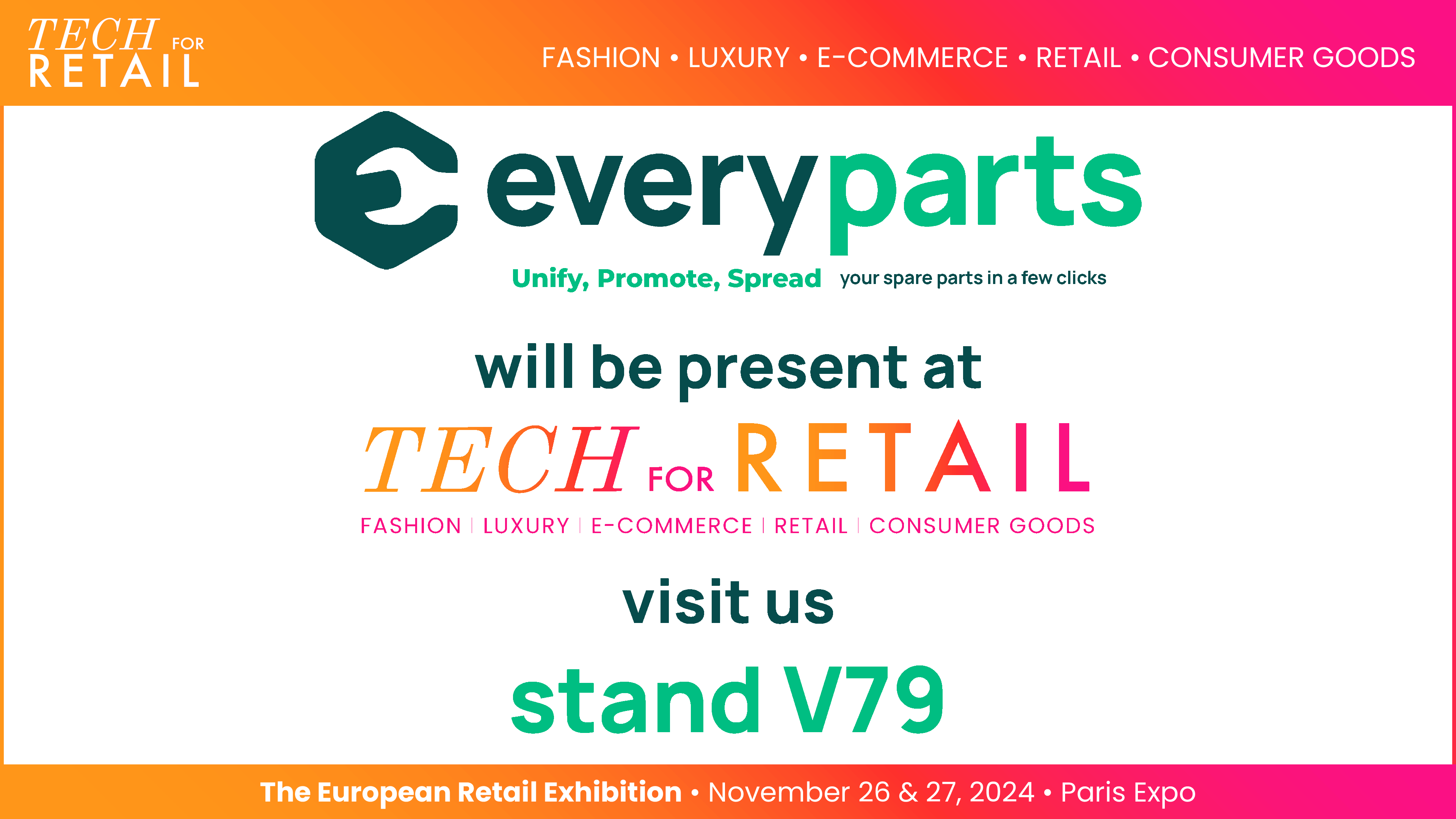 EveryParts_will_be_at_stand_V79_at_the_Tech_For_Retail_Paris_2024_show